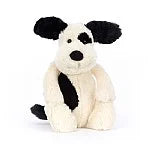 Bashful Puppy Black & Cream  Original