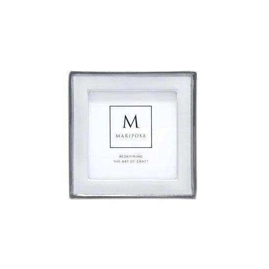 Signature 4 x 4 White Frame