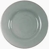 Veranda Melamine Dinner Plate  S/4  SLATE BLUE