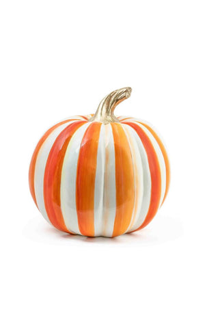 Orange Stripe Pumpkin Medium