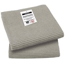Ripple  Dish Towel  LONDON GREY