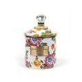 Flower Market Small Canister  White