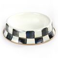 Courtly Check Enamel Pet Dish Small