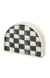 Courtly Check Enamel Napkin Holder