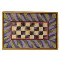Courtly Check Wool Rug  2 x 3