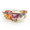 Flower Market Everyday Bowl  White