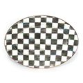 Courtly Check Enamel Oval Platter MEDIUM