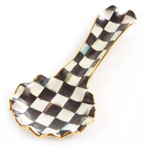 Courtly Check Ceramic  Spoon Rest