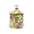 Flower Market Small Canister  Green