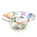 Flower Market Serving Bowl  White