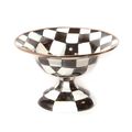 Courtly Check Enamel Compote  Small