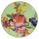 Flower Market Charger / Plate  Green