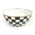 Courtly Check Enamel Everyday Bowl  Large