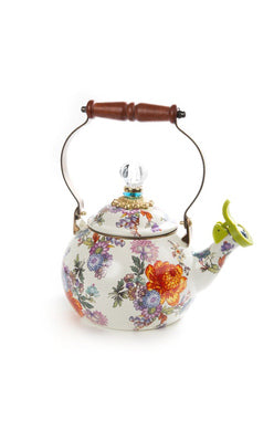 Flower Market Whistling Tea Kettle