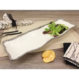 Salerno Rectangular Tray Med