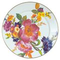 Flower Market Charger / Plate  White