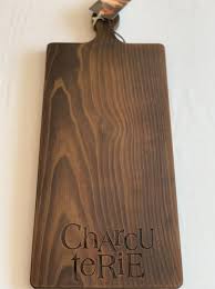 Handled Thermal Ash Charcuterie Board