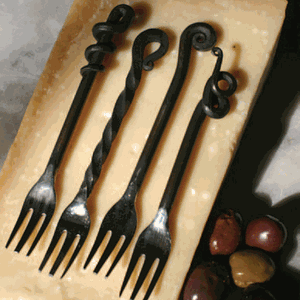 Handcrafted Cheese Fork Assorted