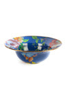 Flower Market Serving Bowl Lapis