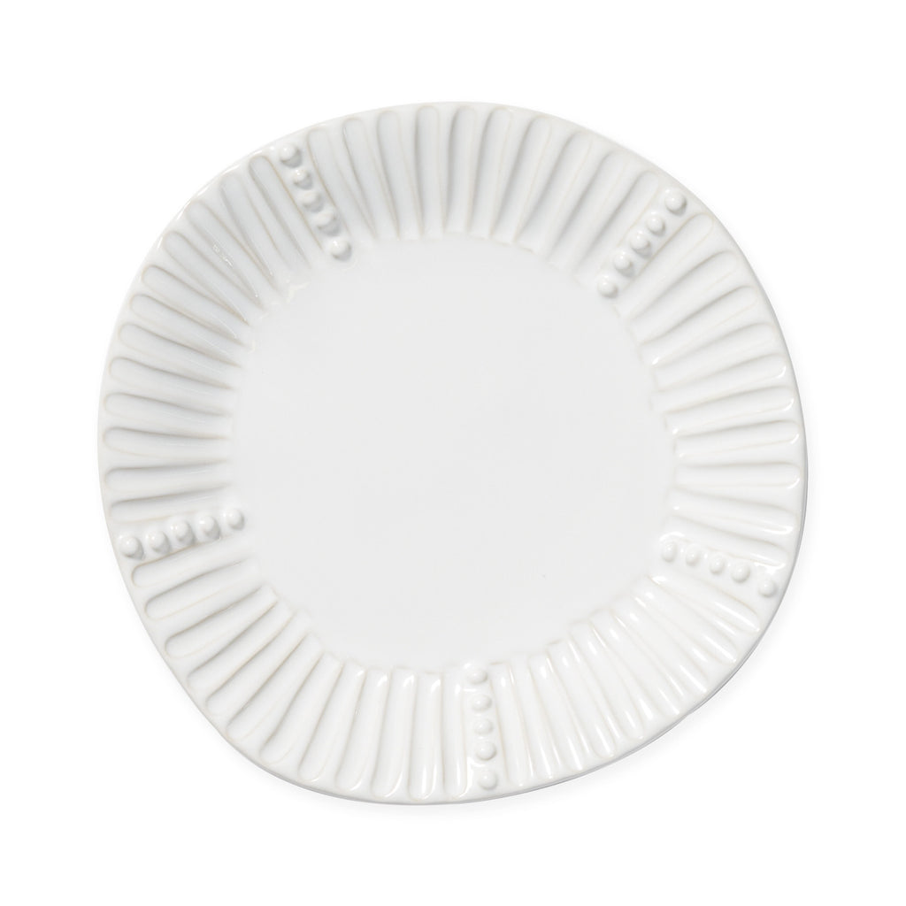 Incanto Stone Salad Plate Stripe