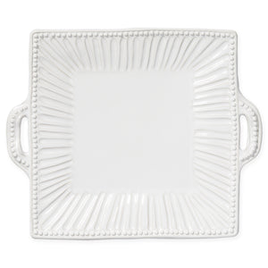 Incanto Stone Square Handled Platter