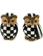 Owl Salt and Pepper Shakers