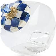 Royal Check Cookie Jar