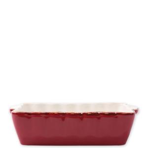 Italian Rectangular Baker Red