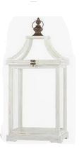 Whitewashed Lantern Large