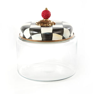 Courtly Check Kitchen Canister  Medium