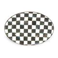 Courtly Check Oval Platter Small