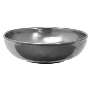 Pewter Stoneware Coupe Pasta/Soup Bowl