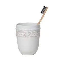 LePanier Brush Cup  Whitewash